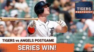 TIGERS POSTCAST: SERIES WIN! Detroit Tigers BEAT LA Angels Behind Offenses’ Big Day
