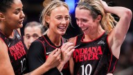Indiana Fever guards Lexie Hull, Kelsey Mitchell talk win over Chicago Sky
