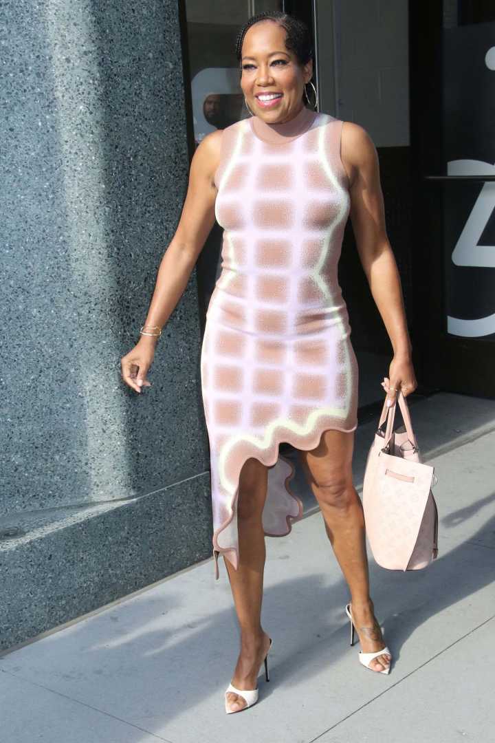 Regina King is Promoting a Movie In Odd Pants