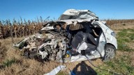 Otra tragedia en la Ruta 5: tres muertos en un choque entre un auto y un camión