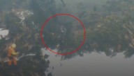 Impresionante rescate: el VIDEO del momento en que se encontró a pescador extraviado en Magallanes