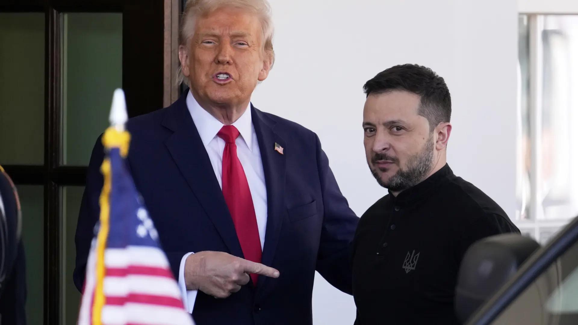 La Casa Blanca está considerando invitar a Zelenski a la reunión de Trump con Putin en Alaska