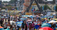 Exactly when four-day 34C heatwave hits UK as weather map turns red