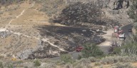 Firefighters put out brush fire near Dierkes Lake