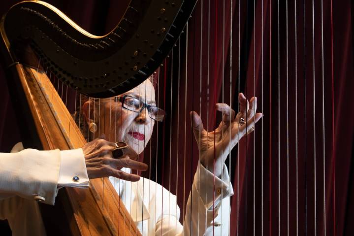 Lynne Turner, CSO harpist since 1962, retires