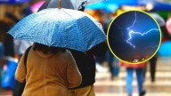 Lluvias, tormentas eléctricas y vientos de 90 km/h: Revisa el pronóstico de precipitaciones para este viernes