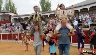 Un toro de bandera de Loreto Charro y una faena antológica de Ismael Martín en Peñaranda