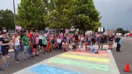 Protesters repaint crosswalk near Pulse while FDOT paints over more roadways