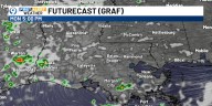 A stray thundershower possible through Labor Day