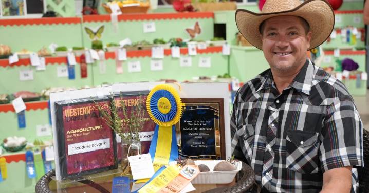 Meet the U.S. Air Force Veteran and farmer who won big at this year's fair
