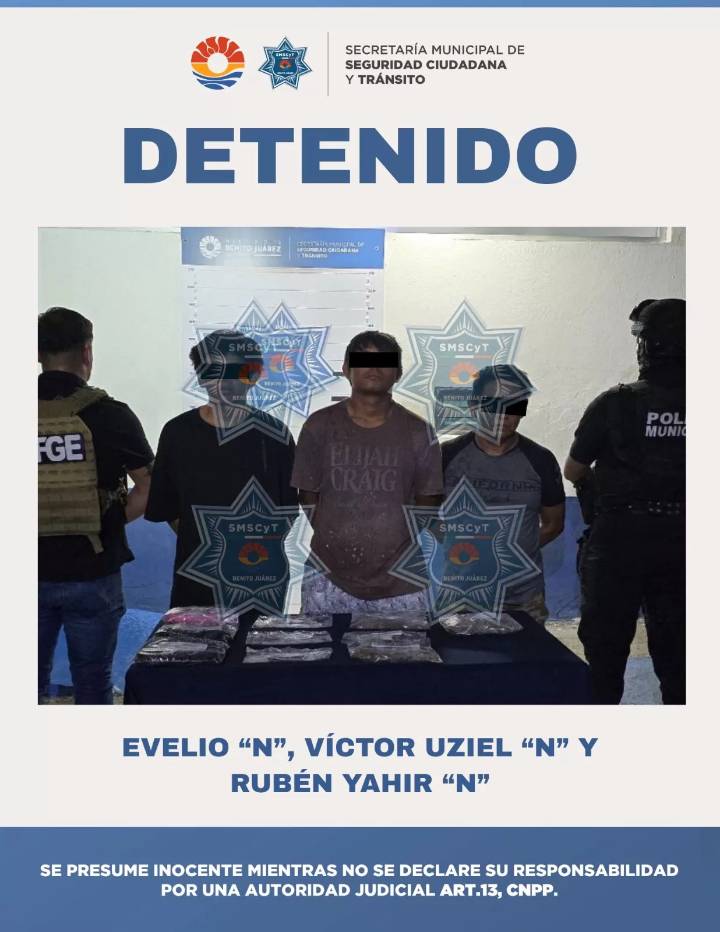 Los sorprenden en Tres Reyes manipulando droga