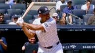 Mariano Rivera Hit a Base Knock Off Andy Pettitte at Yankees Old
