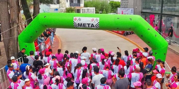 Realizarán la segunda edición de la Carrera Rosa en Huajuapan