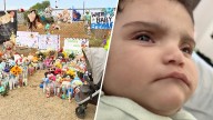 Rinden tributo al bebé desaparecido en California que se presume asesinado por sus padres