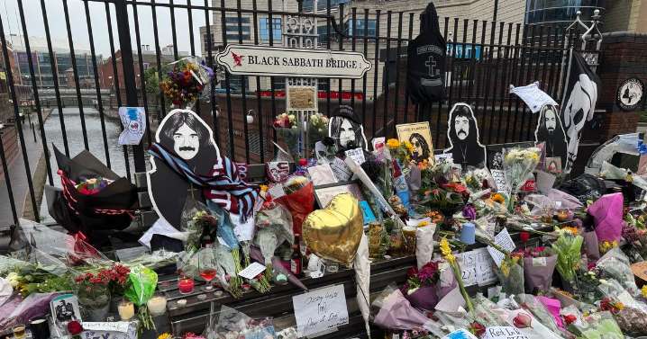 Man charged over theft from Ozzy Osbourne shrine at Black Sabbath Bench in Birmingham