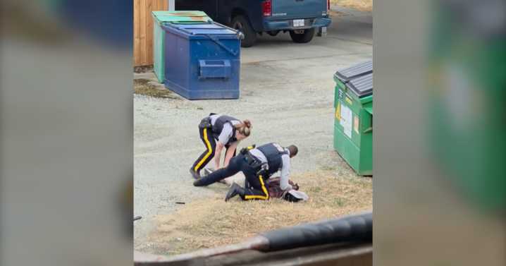 Video of arrest in Port Alberni, B.C., draws community criticism
