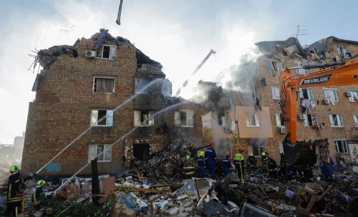 Al menos 14 muertos tras ataque masivo sobre Kiev