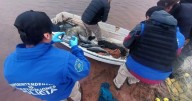Pesca furtiva en los lagos Barreales y Mari Menuco: secuestraron 50 truchas, carabinas y una red de mil metros
