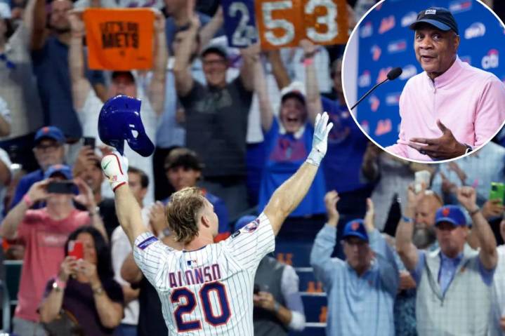 Darryl Strawberry delivers message to Mets' Pete Alonso