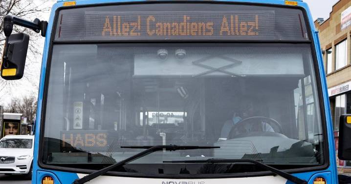 Montreal's transit agency says too expensive to display 'Go Habs Go!' before winter