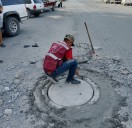 Reemplazó COMAPA brocales en diferentes puntos de la ciudad