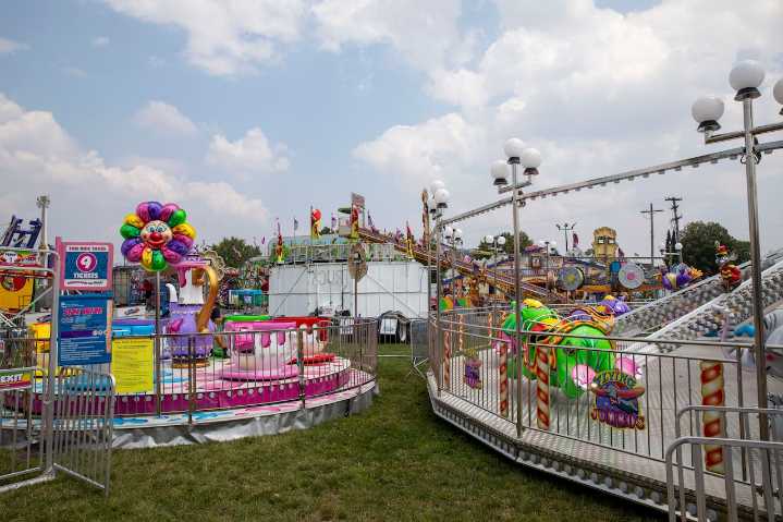 Rides, animals and cotton candy: See photos from Tuesday at the Jackson County Fair