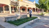 Manita de gato; limpiaron Plaza Tin Tan