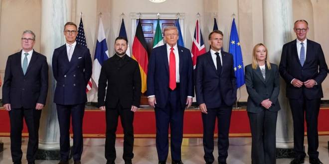 Trump anuncia preparativos para una cumbre entre Putin y Zelenski tras encuentro con líderes europeos en la Casa Blanca