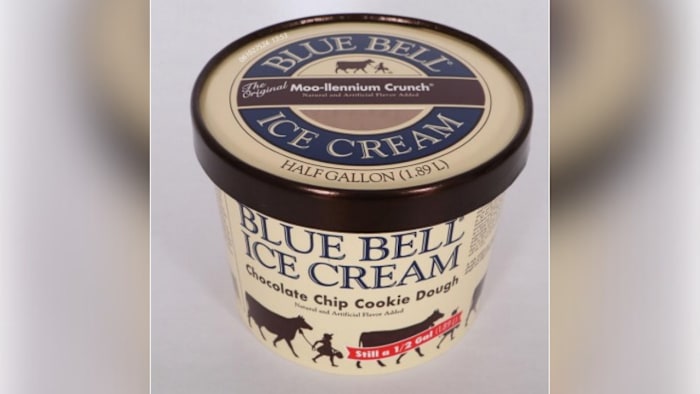 Blue Bell issues allergy alert after Moo-llennium Crunch Ice Cream put in Chocolate Chip Cookie Dough carton