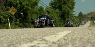 Bikers escort family of 6-year-old crash victim to cemetery