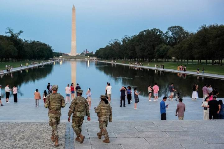 Three Republican-led states to send hundreds of National Guard troops to Washington