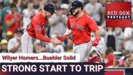 RED SOX POSTCAST: Buehler Tosses 6 Scoreless & Sox Start Trip with WIN