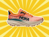 HOKA Challenger 7 trail running shoes on sale for $116, down from $145
