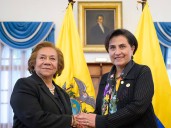 Ecuador y Colombia dialogan sobre seguridad, comercio y energía