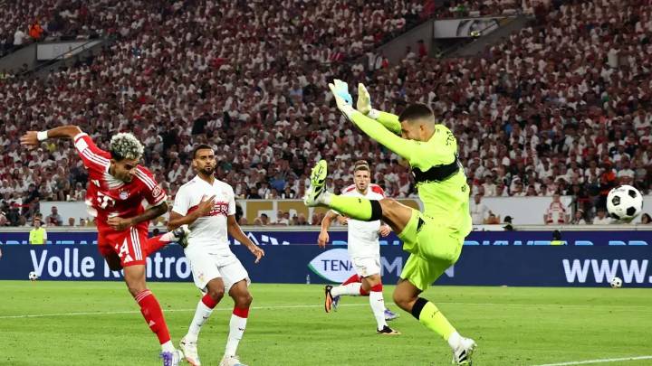 Video | Luis Díaz arrancó implacable en el Bayern Múnich: marcó golazo en la final de la Supercopa de Alemania e hizo especial dedicación a Diogo Jota