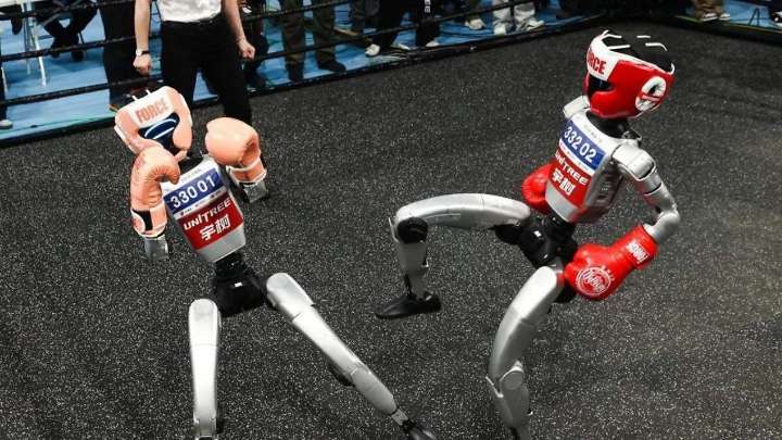 China celebra la primera edición de los Juegos Olímpicos de Robots Humanoides