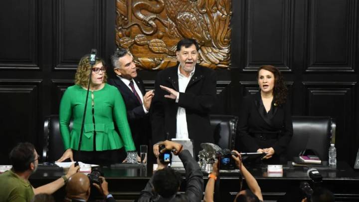 Noroña busca desafuero de 'Alito' Moreno y dos priistas más por agresión