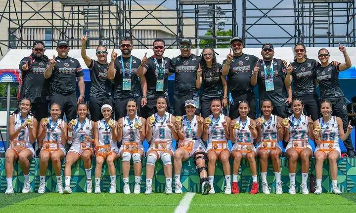México, bicampeón de flag football en los Juegos Mundiales