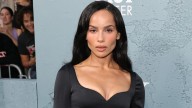 Zoë Kravitz Ditches The LBD For A Low-Cut Little Black Skirt And Top That’s Giving Noughties In The Best Way