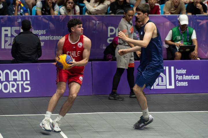 Chile se queda con la plata en el basquetbol 3x3 de los Juegos Panamericanos Junior 2025