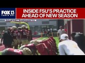 Seminoles hard at work ahead of new season