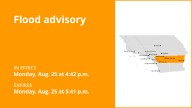 Update: Flood advisory issued for Riverside County early Monday evening triggered by heavy rainfall