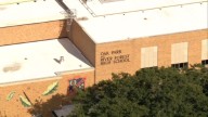 Most exterior Oak Park River Forest High School bathroom doors removed