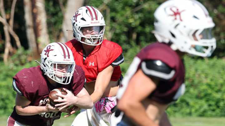 South Kitsap Wolves football practice