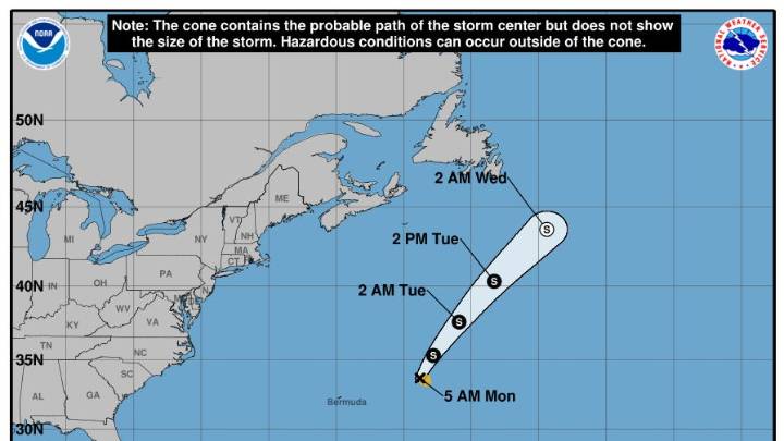 Where is Tropical Storm Fernand heading? See path tracker