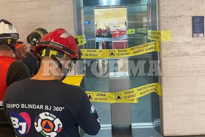 Suspenden actividades en Mítikah  tras falla en elevador