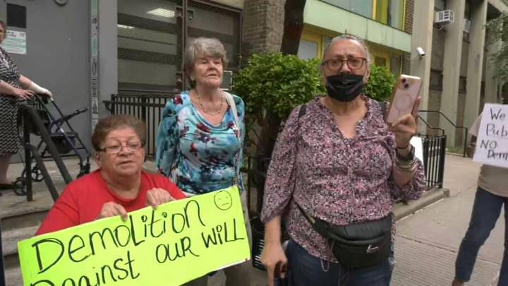 Dozens of NYCHA seniors push to remain in their homes
