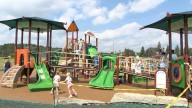 Eagle View Elementary in Breezy Point Opens New Playground