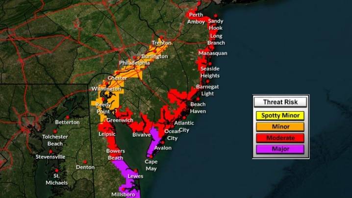 How to prepare for coastal flooding from Hurricane Erin, high tides