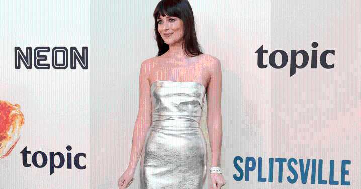 Dakota Johnson Goes All Gucci for the LA Premiere of 'Splitsville'